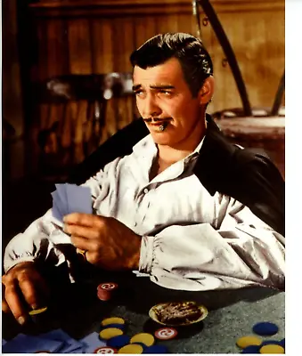 8x10 Color Photo Gone With The Wind 1939 Clark Gable As Rhett Butler • $15.99