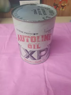 Vintage AUTOLINE XP Motor Oil Quart Can Robinson Oil Co New In Can • $22.47