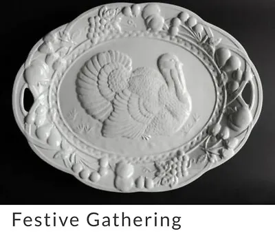 Mikasa Easter Holiday Season 21” Large Turkey Serving Platter Dish • $95