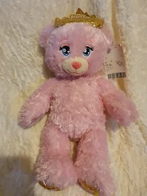 £12 • Buy Build A Bear Pink Disney Princess Bear With Light Up Crown.
