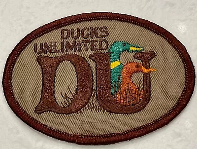 Ducks Unlimited Embroidered Sew-On Patch-Mallards • $6.99