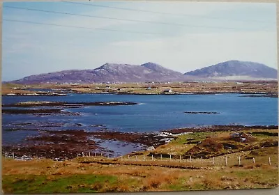 Postcard Of Lochmaddy From Blashaval North Uist Outer Hebrides. • £1.50