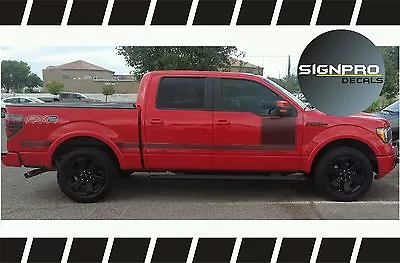 New Solid Side Body Hockey Graphics Decals Stripes Customize Fits Ford F150 • $79.99