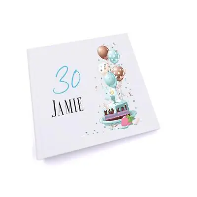 Personalised 30th Birthday Gifts For Him Photo Album UV-590 • £15.49