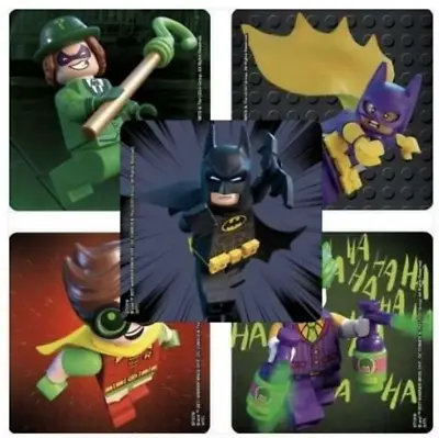 $1.87 • Buy Lego Batman Stickers X 5 Party Favours Batman Birthday Party ***Licensed