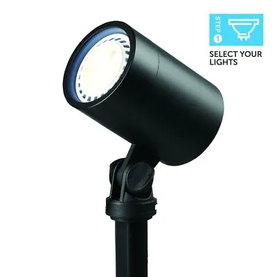 Ellumiere LED 12V 2w Black Spotlight Adjustable Garden Lighting Adjustable • £21.95