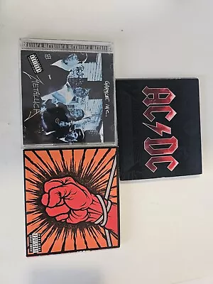 AC/DC And Metallica  CD Lot. 3 Cds • $20