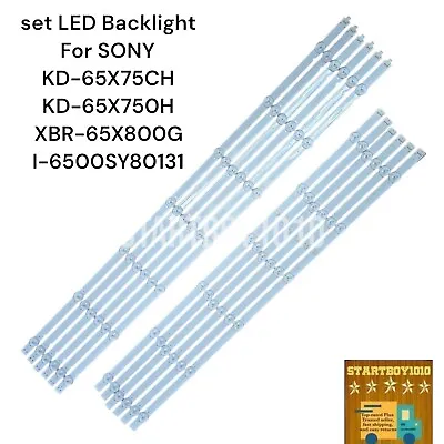 12 Strips LED Backlight For SONY KD-65X75CH KD-65X750H XBR-65X800G I-6500SY80131 • $100