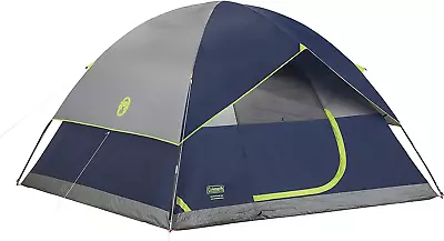 Coleman Sundome Camping Tent 2/3/4/6 Person Dome Tent With Snag-Free Poles For  • $330.95