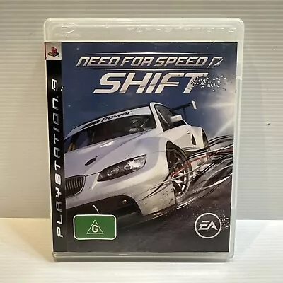 Need For Speed Shift - Video Game (Playstation 3 PS3 Pal 2009) With Manual • $3.95