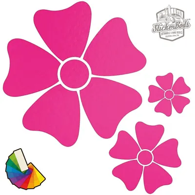 20 Daisy Flower Car & Wall Stickers / Decals | Choose From 30 Colours S3 • £4.50