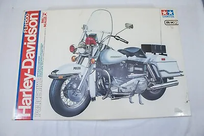 Unassembled Kit - Tamiya 1:6 Harley Davidson Police Motorcycle FLH1200 (#BS0616) • £175