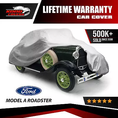 Ford Model A Roadster 4 Layer Car Cover Outdoor Water Proof Rain Snow Sun Dust • $57.95