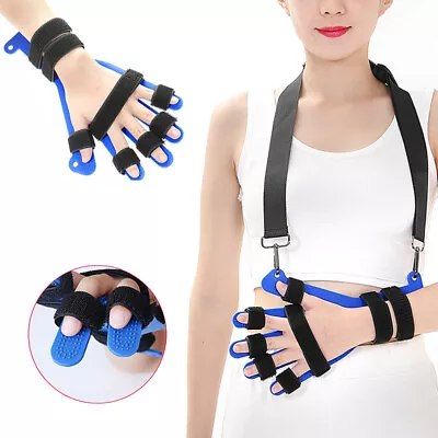 Hand Wrist Orthotics Fixed Splint Fingerboard Stroke Hemiplegia Hand Supp^^i • £12.77