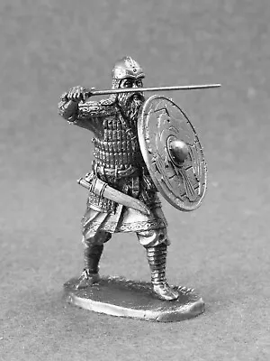 Toy Soldier Viking With Sword Collectible Miniature Unpainted 1/32 Scale 65 Mm • $19.67