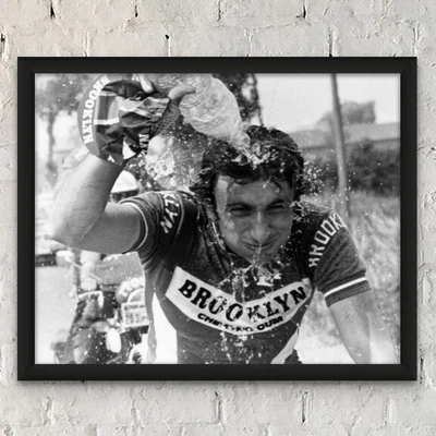 $12.95 • Buy Old Cycling Photo, Luciano Borgognoni, Brooklyn Cycling Team 1976