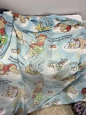 Vintage Teddy Ruxpin Fitted Sheet 1985 • $20