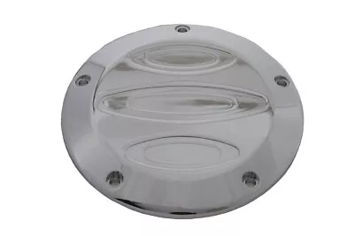 V-Twin 42-1091 Chrome Contour 5-Hole Derby Cover For Twin Cam • $26.87