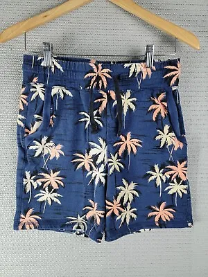 H&M Shorts Mens Size Small Palm Trees Paradise Casual Pockets • $12.94