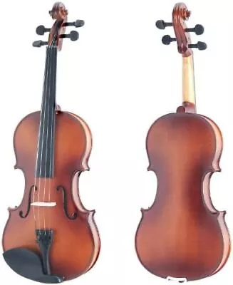 Mendini MA350 Solid Wood Viola With Case Bow Rosin 14-Inch - Satin Antique- • $88.73