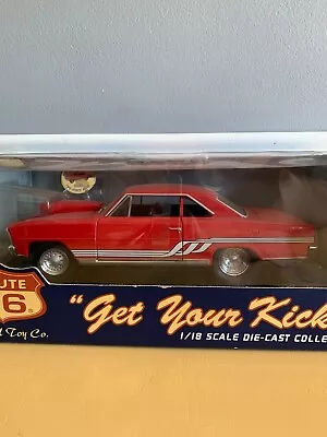 1/18 66 Chevy Pro Stock Nova Route 66 Original Toy Company • $69