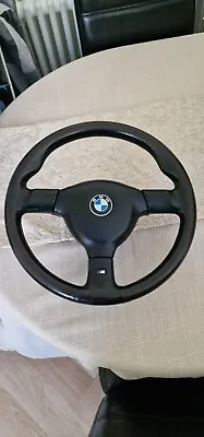 BMW E30 M Tech 2 370mm MOTORSPORT EDITION Steering Wheel RARE M3 325i • $877.96