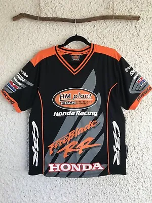 Honda Racing HRC Official Merchandise BSB Motorbike Motorcycle Racing Shirt S • £24