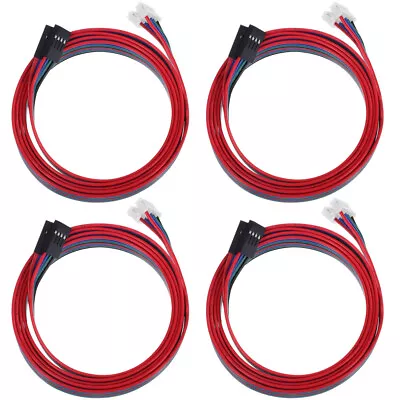 4 Pcs Stepper Motor Cables Durable Portable Cable NEMA 17 CNC Machines • £13.99