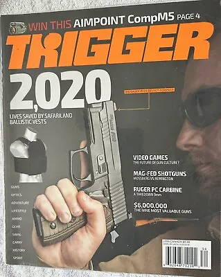 TRIGGER MAG: 2020; Gun Magazine 2019 All Things Guns BN In Coltr SLV • $7.90