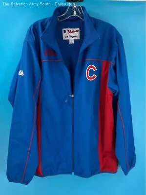 Majestic Authentic Collection Mens Chicago Cubs Windbreaker Size Medium NWOT • $14.99