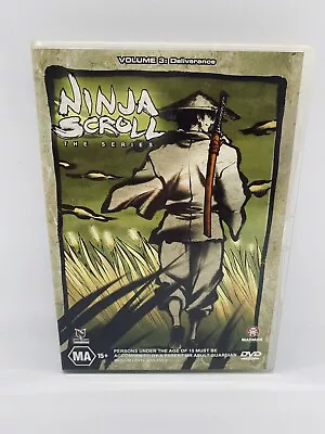 Ninja Scroll - The Series Vol 3 - DVD R4 *Madman* English Audio Anime • $14.90