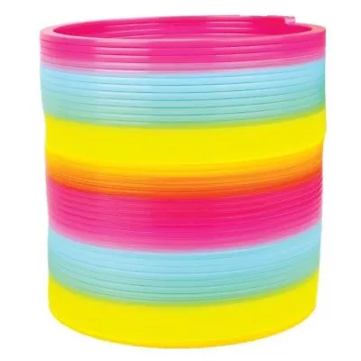 Rainbow Springy 10cm - 10478 Indoor Outdoor Colourful Childrens Classic Plastic • £8.99