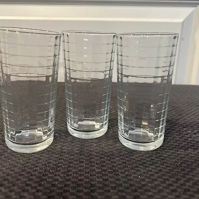 Pasabahce Scotch Juice Glasses Set Of 3 Vintage • $17.50