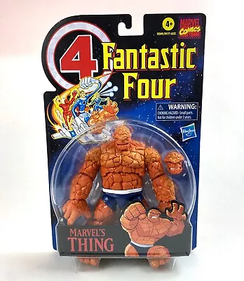 The Thing Marvel Legends Fantastic Four Retro Series Action Figure New 2021 • $29.98