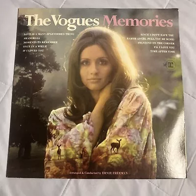 The Vogues Memories Vinyl Lp Record Album (1969)  Nice  • $7.50