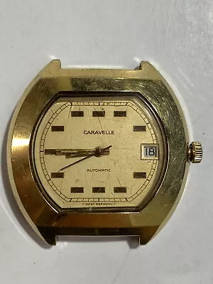 Vintage Caravelle Gold Filled Automatic Men’s Watch (3-#238) • $0.72