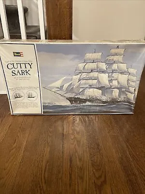 1974 Vintage Revell Cutty Sark Ship With Sails Plastic Model Kit Boxed Sealed • $99.99