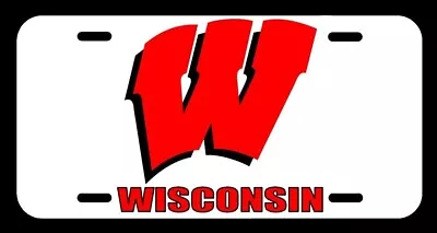 University Of Wisconsin Badgers Alumni College License Plate Tag • $15.95