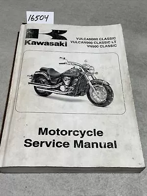 2006 Kawasaki Vulcan 900 Classic / VN900 Classic Service Repair Manual • $69.50