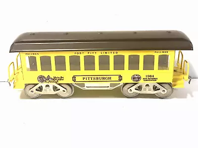 McCOY TRAINS TCA 1984 Ford Pitt Limited   PITTSBURG  STD G Passenger Car • $55