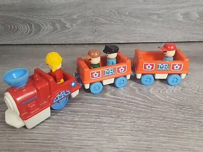 Vintage Matchbox Toys Live N Learn Little People Chuggy Chuffer Train Set 1970s • $16.51