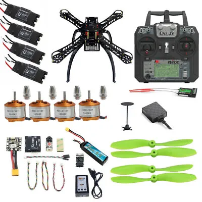 Pro DIY 310 330 360 Full Kit FPV Drone 2.4G 10CH RC 4-Axis Quadcopter Radiolin • $290.45