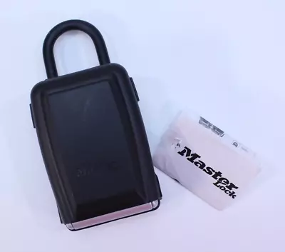 Master Lock Portable Key Lock Box Push Button Resettable Combination Lock 5422D • $23.99