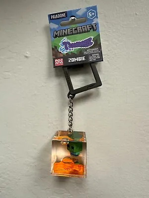 Minecraft Tsunameez Zombie Steve Green Acrylic Keychain In Hand Fast Shipping • $14.99