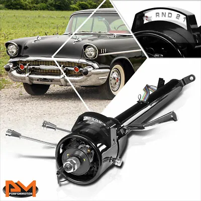 For 55-59 Chevy GM Automatic Shift Hot Rod Tilt 30  Long Steering Column Black • $204.89