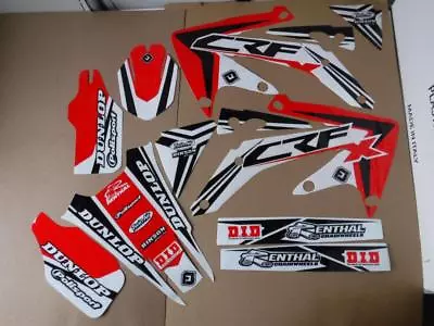 Flu Designs Pts3  Pro Team Series  Graphics  Honda Crf450x 2004-2018 • $47.99