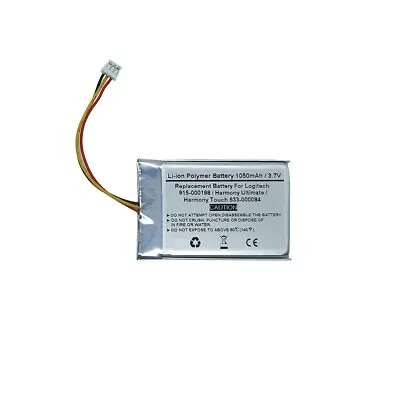 Battery For LOGITECH 915-000198Harmony Touch 533-000084Harmony Ultimate Remote • £16.79