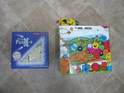 Mr Men 45 Piece Jigsaw Puzzle And A 48 In 1 The Ultimate Puzzle • £2.50