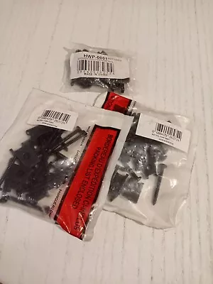 LOT OF 3 PACK Speaker Grill Cover Screws Metra HWP-000110 Black Pan Head Screws  • $10.53