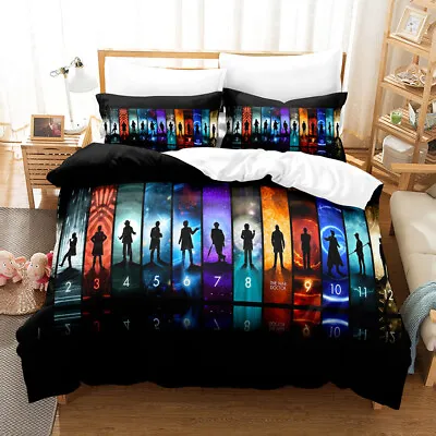 £37.66 • Buy Doctor Who Duvet Cover Bedding Set+Pillowcase Quilt Cover Size Single/Double &1